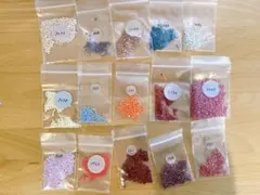 【なすび様専用ページ】ダイヤモンドアート 余りビーズ 15色