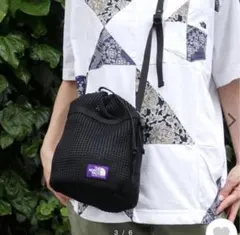 ノースフェイス パープルレーベル メッシュバケツショルダーバッグ