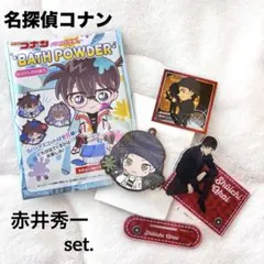未使用】名探偵コナン 赤井秀一set ラバマス/アクセサリースタンド/シール