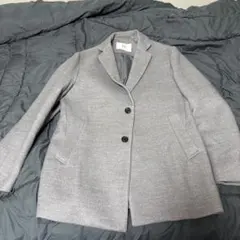 417 グレー チェスターコート