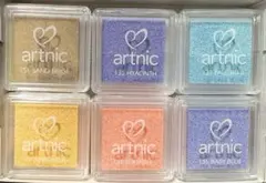 *値下げ*新品未使用*ツキネコ*artnic インクパッド*6個セット*H