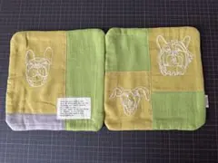 セール！！　ガーゼタオルハンカチ　ハンドメイド