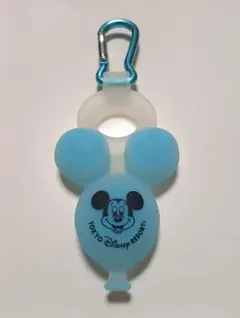 ミッキーマウス バルーン型 ペットボトルホルダーカラビナ付き