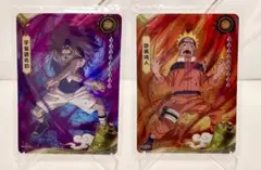 NARUTO うずまき ナルトうちはサスケ PR KAYOU カード 2枚セット