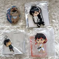 ハイキュー!! 影山　JWORLD　チャーム 缶バッジ　アクスタ　ラバスト4点