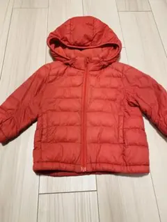 【UNIQLO】フード付きダウンジャケット80cm