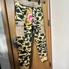 bape 1stcamo tiger shark cargo pants - メルカリ