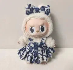 labubuラブブぬいぐるみ服　15cm17cmワンピース2点セット