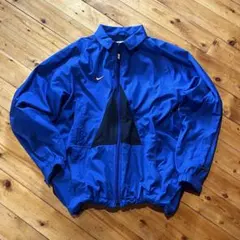 美品　NIKE ヴィンテージテック ナイロンジャケット 白タグ ブルー S