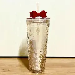 スタバ ホリデー2025 コールドカップタンブラー リボン 710ml