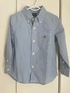baby gap 長袖シャツ　水色　100サイズ