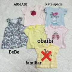 ベビー女の子　ブランド服　Tシャツ　まとめ売り