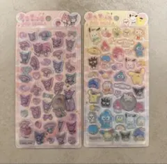 ・サンリオ　うるちゅるポップシール　マイメロ　クロミ　はぴだんぶい