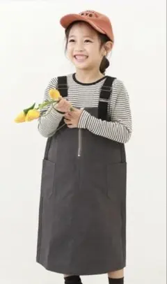 devirock ミリタリージャンパースカート ワンピース 110cm