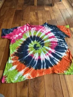 タイダイ柄 Tシャツ マルチカラー