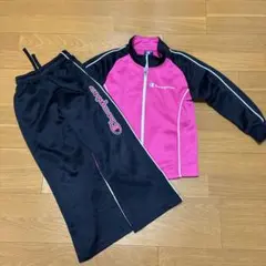 Champion ジャージ セット 120cm ピンク/黒