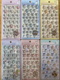 国内正規品 ちいかわ ボンボンドロップシール 6種セット