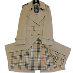 BURBERRY ノバチェック 腰ベルト コットン トレンチコート