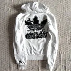 アディダス オリジナルス グラフィック ハック ザ エリート パーカー　M