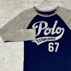 POLO RALPHLAUREN ラグランT カットソー ポロ ラルフローレン