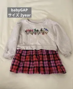 babyGAP ディズニー ワンピース ピンク