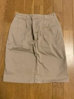 PAGE BOY ベージュ　スカート　タイト　台形