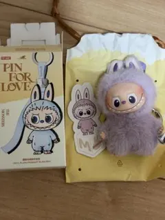 【正規品】ラブブ　PIN FOR LOVE イニシャル　アルファベット前半　M