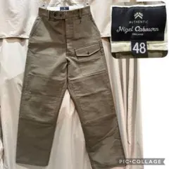 【新品】 ナイジェルケーボン パンツ ミリタリー ワーク 48サイズのサムネイル