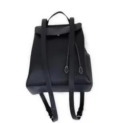 ZARA ブラック レザー調 リュック 大人上品
