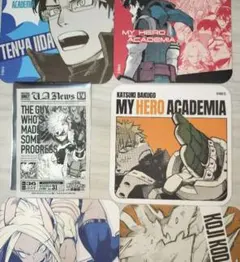 ヒロアカ展 爆豪勝己 アートコースター 入場特典 原画展 まとめ売り