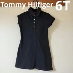 Tommy Hilfiger ポロドレス 半袖　ワンピース　6歳　夏服　ブラック