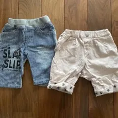 スラップスリップ ハーフパンツ 半ズボン 90