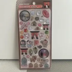 ボンボンドロップシール　古都巡り　和柄