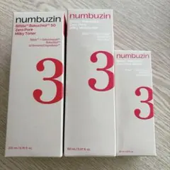 numbuzin 3番 トナー 乳液 セラム 3点セットのサムネイル