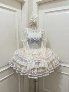 ♡LIZLISA フロントティアードシフォンワンピース♡ - メルカリ
