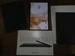 Samsung Galaxy Tab S8+ 本体 純正キーボードカバー付のサムネイル