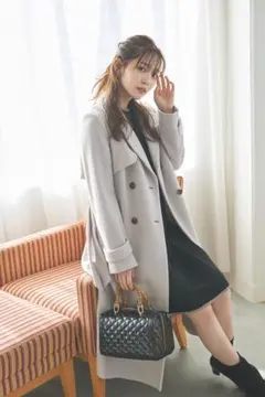 プロポーションボディドレッシング　ウールトレンチコート