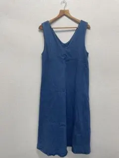 【極美品】アーバンリサーチ デニム Vネック ジャンパースカート フリーサイズ