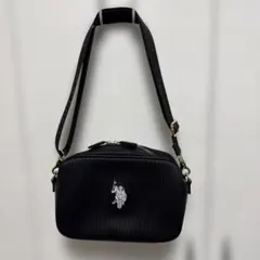 「U.S. POLO ASSN.」 プリーツ　クロスボディショルダーバッグ