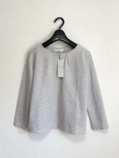 ★新品タグ付き。エニィスィス　ラメ入りツイードトップス