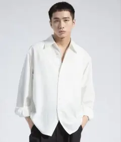 LIDNM AKIHA LINEN STAND COLLAR SHIRT - メルカリ