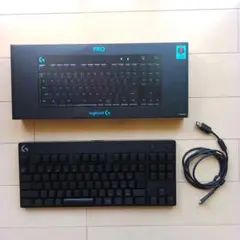 Logicool G PRO テンキーレス メカニカルキーボード 赤軸