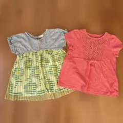 キッズ Tシャツ 2枚セット 100cm