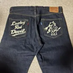 Ted Company Lucky Red Devil デニムパンツ W36 - メルカリ