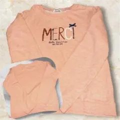 BeBe (べべ )トレーナー150 女の子 長袖 ピンク 系普段着(記名なし)