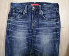 RED CARD アニバーサリー　ダークブルー　ジーンズ　22　S