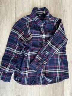 チェック シャツ  ユニクロ 110cm