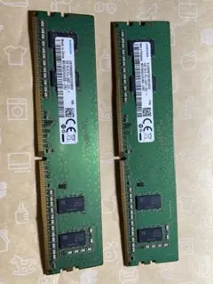 Samsung DDR3L 8GB デスクトップ用メモリ 二枚セット - メルカリ