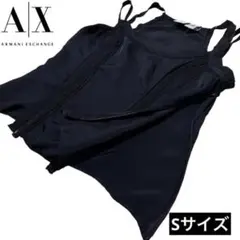 ARMANI EXCHANGE 黒キャミソール Sのサムネイル