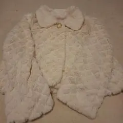 ファー アウター ホワイト